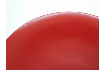 明治期　朱塗　木製椀　食卓を明るく彩る煮物椀10客セット(漆器、和食器、汁椀、蓋付き、吸物椀、お椀、共箱付き)(R-079687)