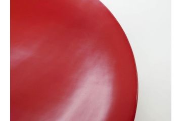 明治期　朱塗　木製椀　食卓を明るく彩る煮物椀10客セット(漆器、和食器、汁椀、蓋付き、吸物椀、お椀、共箱付き)(R-079687)