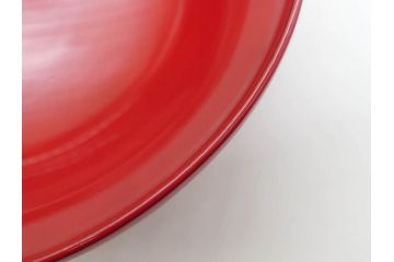 明治期　朱塗　木製椀　艶やかな漆が美しい煮物椀10客セット(漆器、和食器、汁椀、蓋付き、吸物椀、お椀、共箱付き)(R-079688)