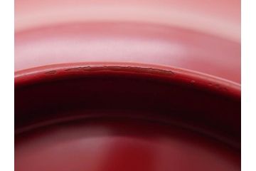 明治期　朱塗　木製椀　艶やかな漆が美しい煮物椀10客セット(漆器、和食器、汁椀、蓋付き、吸物椀、お椀、共箱付き)(R-079688)
