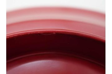 明治期　朱塗　木製椀　艶やかな漆が美しい煮物椀10客セット(漆器、和食器、汁椀、蓋付き、吸物椀、お椀、共箱付き)(R-079688)