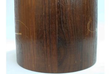 大正〜昭和初期　蒔絵　牡丹　お部屋を上品に演出する火鉢(ぼたん、漆芸、木製、丸火鉢、手あぶり)(R-079692)