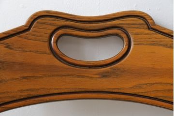 中古　美品　DREXEL HERITAGE(ドレクセルヘリテイジ)　ESPERANTO(エスペラント)　美しい曲線を描く木製フレームが目を惹くキャスター付きチェア(サイドチェア、ダイニングチェア、ワークチェア、椅子、イス)(定価約20万円)(R-079705)
