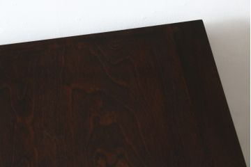 中古　松本民芸家具　立体的なデザインが目を引くA型脇棚(サイドチェスト、引き出し)(定価約15万4千円)(R-079719)
