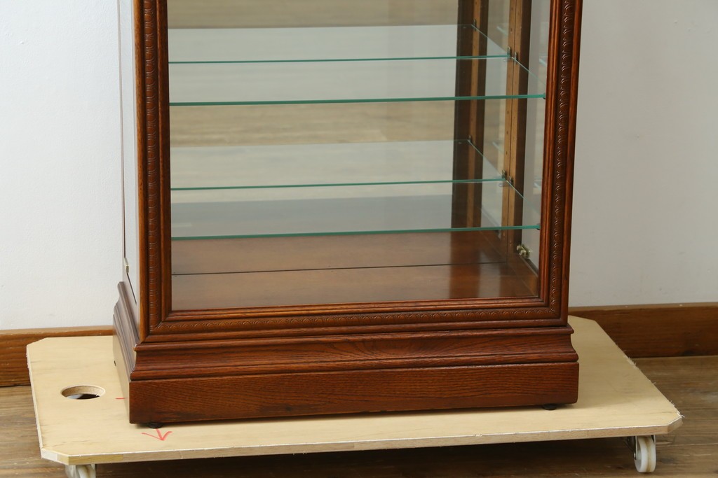 中古　アメリカ製　高級品!!　IDC大塚家具取り扱い　HOWARD MILLER(ハワード・ミラー社)　高級時計メーカーによって手掛けられたキャビネット　定価約70万円　(R-079722)