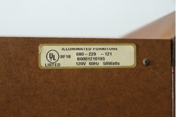 中古　アメリカ製　高級品!!　IDC大塚家具取り扱い　HOWARD MILLER(ハワード・ミラー社)　高級時計メーカーによって手掛けられたキャビネット　定価約70万円　(R-079722)