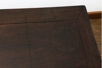 和製アンティーク　紫檀(シタン)材　上品な和を演出する座卓(ローテーブル、センターテーブル)(R-079729)