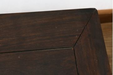 和製アンティーク　紫檀(シタン)材　上品な和を演出する座卓(ローテーブル、センターテーブル)(R-079729)