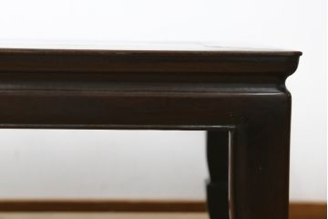 和製アンティーク　紫檀(シタン)材　上品な和を演出する座卓(ローテーブル、センターテーブル)(R-079729)