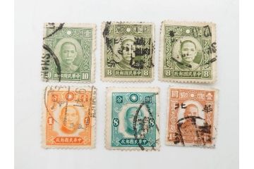 中華人民共和国　経済貿易展覧会　中国人民郵政　中華民国郵政　香港　満州　台湾　オオパンダ　イボハナザル　未使用・使用済　中国切手まとめてセット(猿、ジャイアントパンダ、中華民国航空郵票、外国切手、花、動物、風景、記念切手)(R-079736)