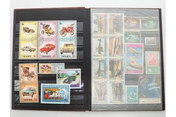 ディズニー　グレナダ　スペイン　キューバ　バチカン　フランス　アメリカ　チェコなど　外国切手まとめてセット(宇宙、馬、猫、犬、鳥、魚、花、植物、人物、車、飛行機、オリンピック、使用済み切手、切手帳)(R-079738)