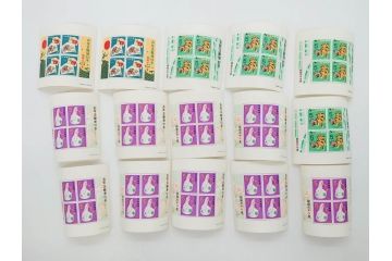 未使用切手　昭和26年〜平成31年　68種　額面66,138円　お年玉切手まとめてセット(日本郵便、十二支、切手シート、お正月、縁起物、着物、子供、だるま、記念切手、切手コレクション)(R-079739)