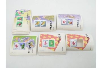 未使用切手　昭和26年〜平成31年　68種　額面66,138円　お年玉切手まとめてセット(日本郵便、十二支、切手シート、お正月、縁起物、着物、子供、だるま、記念切手、切手コレクション)(R-079739)