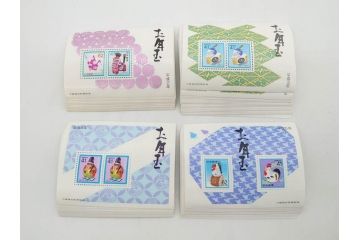 未使用切手　昭和26年〜平成31年　68種　額面66,138円　お年玉切手まとめてセット(日本郵便、十二支、切手シート、お正月、縁起物、着物、子供、だるま、記念切手、切手コレクション)(R-079739)