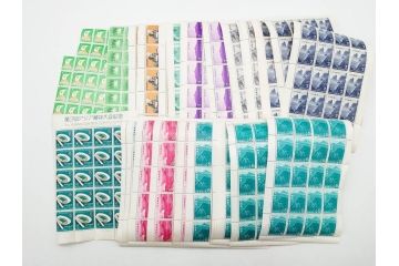 未使用切手　シート　バラ　額面483,182円　切手まとめてセット(ふるさとの花、国民体育大会記念、ドラえもん、キティ、スヌーピー、ディズニー、相撲絵シリーズ、記念切手、切手コレクション)(R-079742)