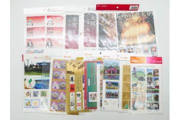 未使用切手　シート　バラ　額面483,182円　切手まとめてセット(ふるさとの花、国民体育大会記念、ドラえもん、キティ、スヌーピー、ディズニー、相撲絵シリーズ、記念切手、切手コレクション)(R-079742)
