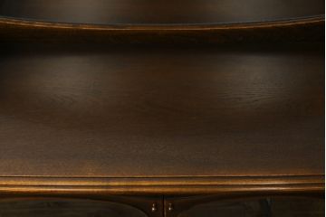 中古　美品　希少な廃番品　松永工房　Continue(カンティーニュ)　お気に入りのコレクションを素敵に飾れる鏡付きのエレガントなサイドボード(サイドキャビネット、収納棚、戸棚、飾り棚、ミラー)(R-079755)
