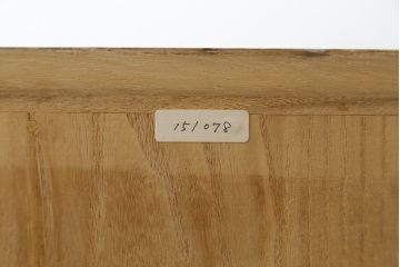 中古　美品　伝統工芸　桐屋田中製　意匠を凝らした美しい金具が魅力的な加茂総桐箪笥(総桐たんす、和たんす、衣装タンス、収納箪笥、整理箪笥、サイドチェスト、サイドボード、引き出し)(定価推定約42万)(R-079761)