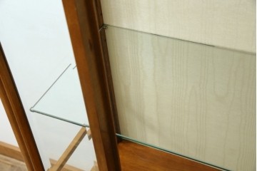 中古　美品!!　イタリア高級家具　Medea(メデア)　レアモデル　Liberty Collection(リバティ・コレクション)　971　エレガントなデザインが美しいディスプレイキャビネット(キュリオケース)　定価約195万円相当　(R-079763)