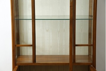 中古　美品!!　イタリア高級家具　Medea(メデア)　レアモデル　Liberty Collection(リバティ・コレクション)　971　エレガントなデザインが美しいディスプレイキャビネット(キュリオケース)　定価約195万円相当　(R-079763)