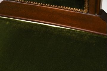 中古　美品　神戸洋家具　メープル不二屋　上品な佇まいが魅力的なアームチェア(ダイニングチェア、1P、一人掛け)(R-079765)