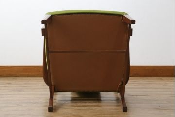 中古　美品　神戸洋家具　メープル不二屋　上品な佇まいが魅力的なアームチェア(ダイニングチェア、1P、一人掛け)(R-079765)