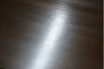 和製ヴィンテージ　希少な廃番品　レア!　北海道民芸家具　シックなデザインのライティングビューロー　(R-079771)