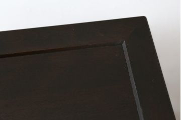 中古　北海道民芸家具　品のあるクラシカルなデザインが魅力的な電話台(サイドテーブル、ナイトテーブル、花台、飾り台、収納棚)(R-079772)