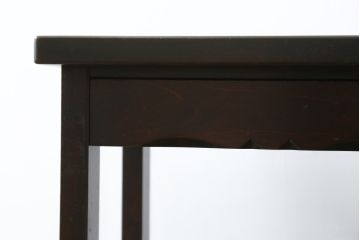 中古　北海道民芸家具　品のあるクラシカルなデザインが魅力的な電話台(サイドテーブル、ナイトテーブル、花台、飾り台、収納棚)(R-079772)