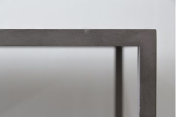 中古　ヨーロッパ　ブランド家具　特注　オーダー品!!　美しいシルエットのアイアンラック(オープンラック、シェルフ、店舗什器、飾り棚、陳列棚)(製作費約30万円)(R-079792)