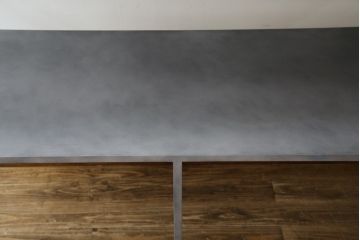 中古　ヨーロッパ　ブランド家具　特注　オーダー品!!　美しいシルエットのアイアンラック(オープンラック、シェルフ、店舗什器、飾り棚、陳列棚)(製作費約30万円)(R-079792)