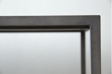 中古　ヨーロッパ　ブランド家具　特注　オーダー品!!　美しいシルエットのアイアンラック(オープンラック、シェルフ、店舗什器、飾り棚、陳列棚)(製作費約30万円)(R-079792)