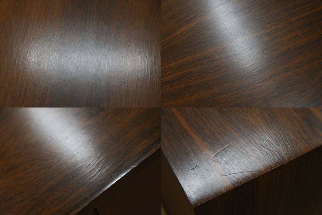 イギリスヴィンテージ　A.H.McIntosh(マッキントッシュ)社　深みある木の色合いが魅力のサイドボード　(R-079793)