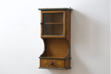 中古　バロッサバレンティ(VARO,S.A. VALENTI)　スペースを有効活用できるウォールキャビネット(壁掛け収納棚、戸棚、吊り棚、引き出し)(R-079798)