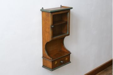 中古　バロッサバレンティ(VARO,S.A. VALENTI)　スペースを有効活用できるウォールキャビネット(壁掛け収納棚、戸棚、吊り棚、引き出し)(R-079798)