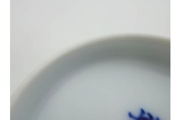 重要無形文化財　人間国宝　十三代 酒井田柿右衛門　有田焼　錦　笹文　約9cm　3寸　落ち着いた佇まいの中付5客セット(深皿、取鉢、小鉢、豆鉢、和食器、共箱付き、裏印、花押、三寸)(R-079801)