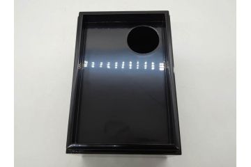 慶塚作　輪島塗　花筏蒔絵　雅な佇まいの茶筥(紅葉、もみじ、桜、さくら、金彩、茶箱、棗、香合、茶筅筒、木製、漆器、漆芸、煎茶道具、茶器、茶道具、野点、共箱付き)(R-079807)