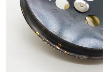 彫金家 信田洋　K20(20金)　赤銅　金象嵌　高い品格を感じる香炉(香爐、仏具、茶道具、裏印、共箱付き)(R-079808)