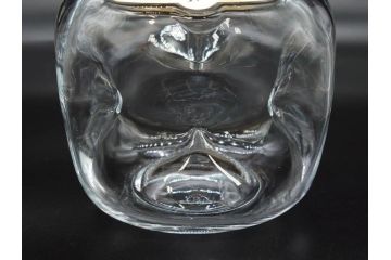 軽井沢　KARUIZAWA　貯蔵17年　モルトウイスキー(MALT WHISKY)　空瓶　高級感漂うデキャンタ(空ボトル、空き瓶、デカンタ、ガラス、硝子、酒器、飾りボトル、ディスプレイ、外箱付き)(R-079818)