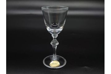 チェコ　Moser　モーゼル　テーブルセット　煌びやかな輝きを放つミ二チュアグラス12客セット(ワイングラス、12種、金彩、コレクション、Table set、MINIATURE、グラス、硝子、ケース付き)(R-079819)