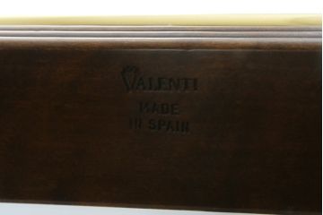 中古　美品!!　バロッサバレンティ(VARO,S.A. VALENTI)　高級感漂うガラスのダイニングテーブル(食卓、4人掛け、6人掛け、店舗什器)(定価約68万円)(R-079821)