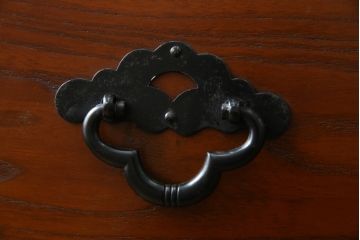 中古　美品　両面使い　魅せる収納としても大活躍の階段箪笥(階段タンス、収納たんす、和箪笥、引き出し)(R-079828)