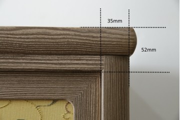 中古　美品　最高級　通産大臣指定伝統工芸品　伝統工芸士　鹿島金正作　高千穂　品のある佇まいで和の雰囲気を引き立てる名古屋総桐たんす(胴丸)　定価約250万円相当　(R-079829)