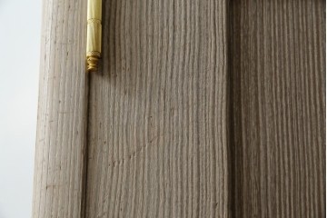 中古　美品　最高級　通産大臣指定伝統工芸品　伝統工芸士　鹿島金正作　高千穂　品のある佇まいで和の雰囲気を引き立てる名古屋総桐たんす(胴丸)　定価約250万円相当　(R-079829)