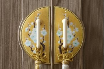中古　美品　最高級　通産大臣指定伝統工芸品　伝統工芸士　鹿島金正作　高千穂　品のある佇まいで和の雰囲気を引き立てる名古屋総桐たんす・中段(胴丸、総桐たんす、着物箪笥、引き出し、和たんす、衣装箪笥、チェスト)(R-079831)