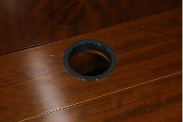 中古　美品!!　カリモク家具(karimoku)　ドマーニ(domani)　フォルザ(Forza)シリーズ　堂々とした佇まいが魅力的なシアターボード(テレビ台、テレビボード、収納棚、飾り棚、陳列棚)(R-079833)