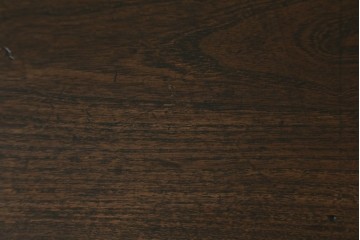 和製アンティーク　明治から大正期　上手物!!　指物高級品!　引き出し3杯付き　背面の幕板デザインが素敵な文机　(R-079836)