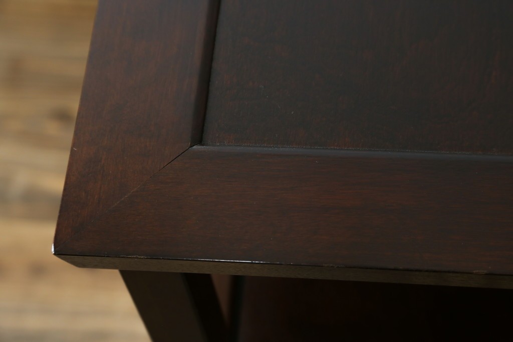 中古　美品　松本民芸家具　530型　和の雰囲気が魅力的な茶タンス　定価約43万円　(R-079839)