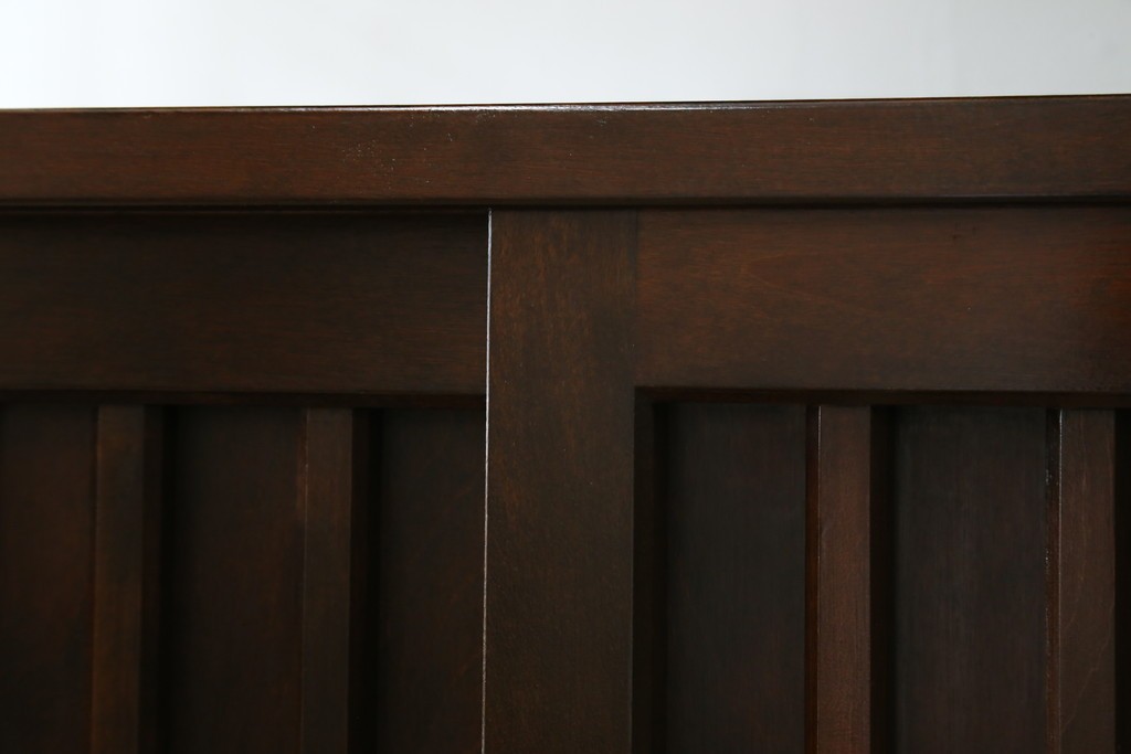 中古　美品　松本民芸家具　530型　和の雰囲気が魅力的な茶タンス　定価約43万円　(R-079839)