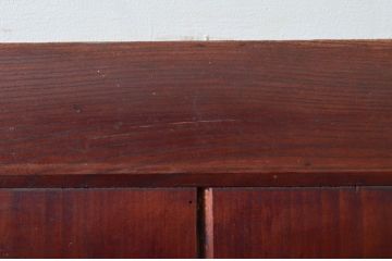 アンティーク建具　欅(ケヤキ)材・檜(ヒノキ)材　時を経た風合いが楽しめる蔵戸1枚(引き戸、玄関戸)(R-079860)